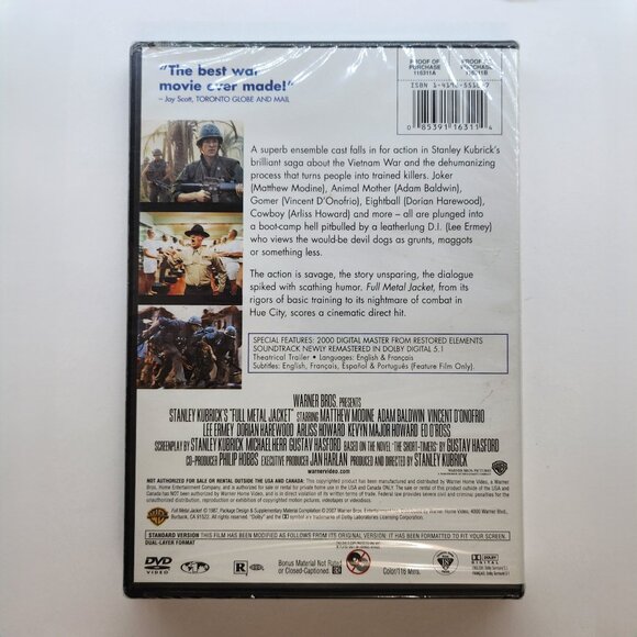 Stanley Kubrick's Full Metal Jacket DVD - Picture 2 of 4